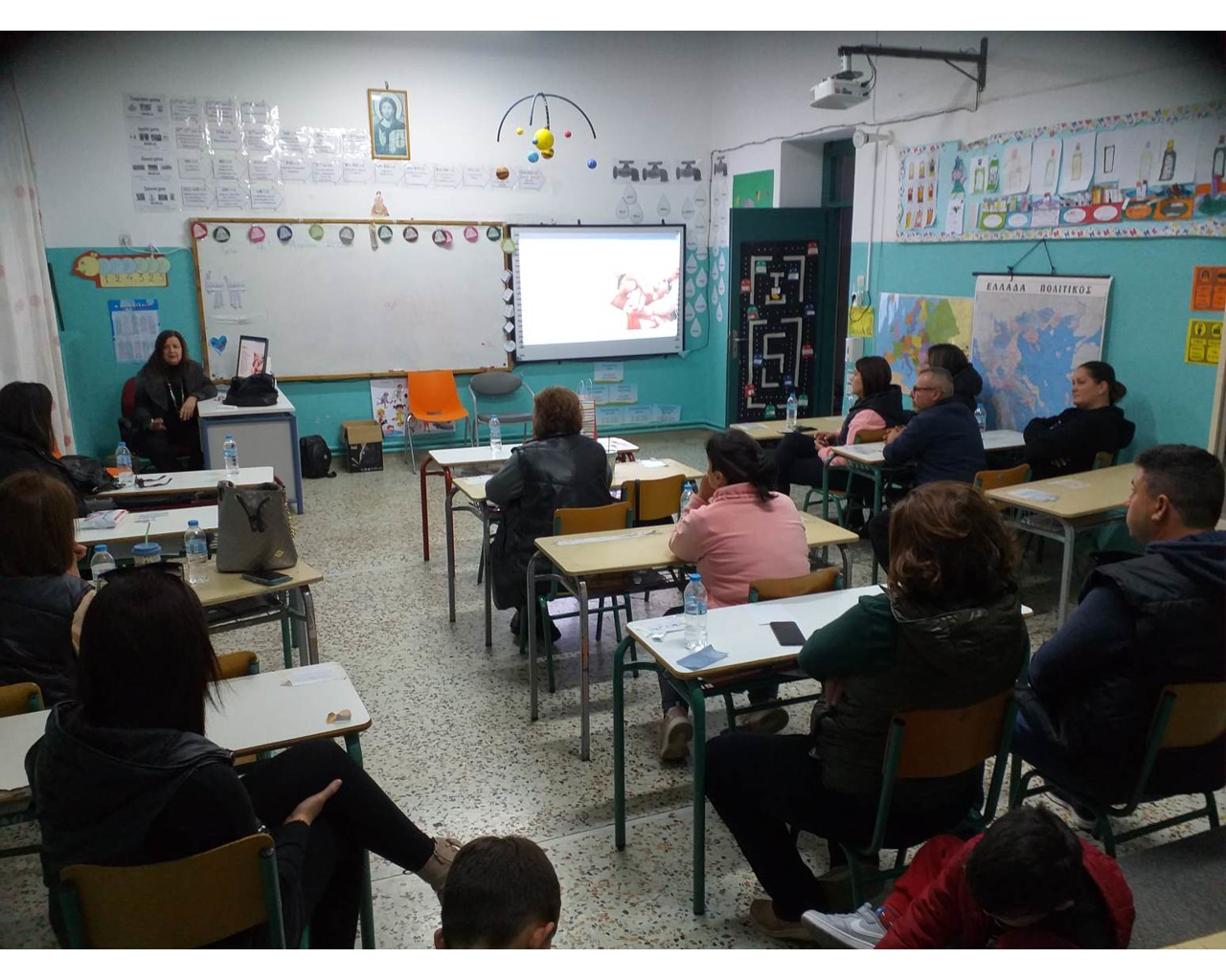 Ομιλία στους γονείς μαθητών Νηπιαγωγείου και Δημοτικού σχολείου Δαφνίου