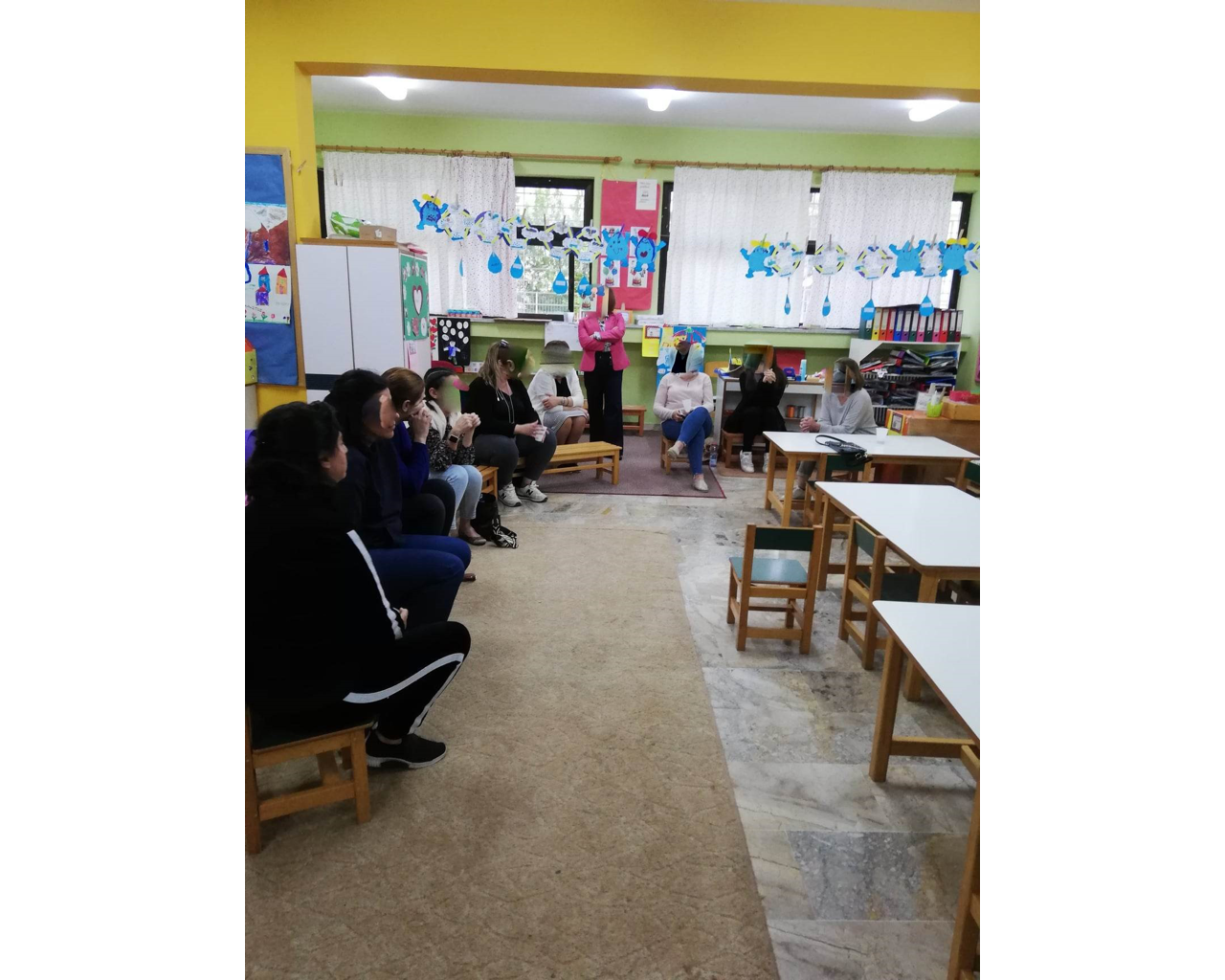 Ομιλίες στο 8ο Νηπιαγωγείο Σπάρτης