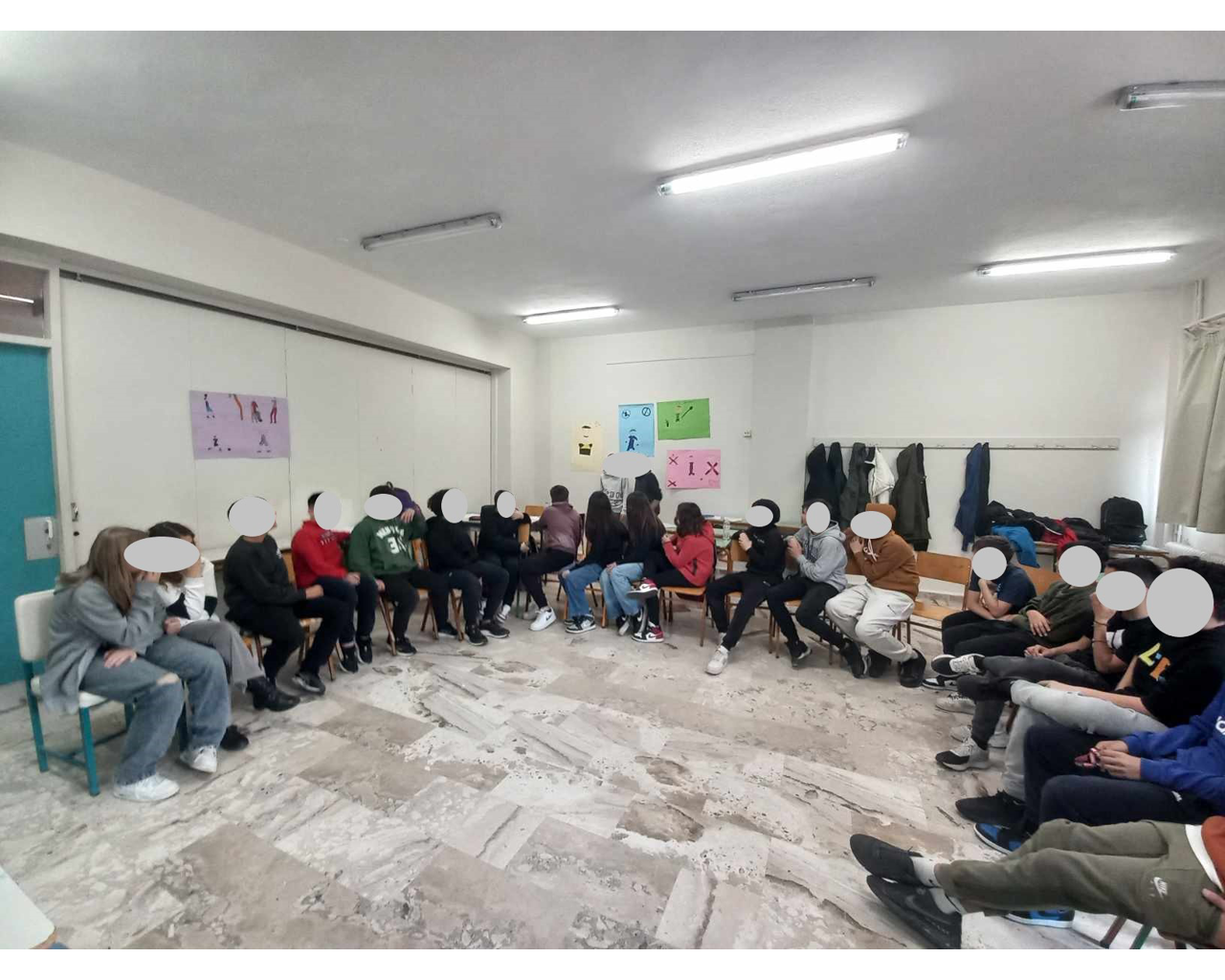 Βιωματικές Παρεμβάσεις στην Α΄ τάξη του 1ου Γυμνασίου Γυθείου