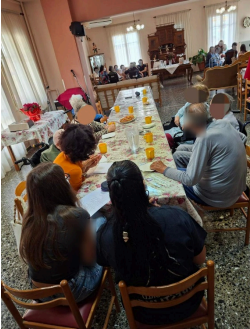 Δελτίο τύπου δράσης 1ου ΓΕΛ Σπάρτης στο Γηροκομείο Σπάρτης