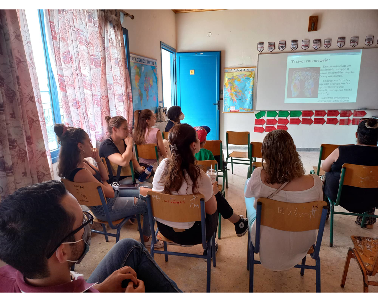 Ομιλία σε γονείς και εκπαιδευτικούς στην Ελαφόνησο