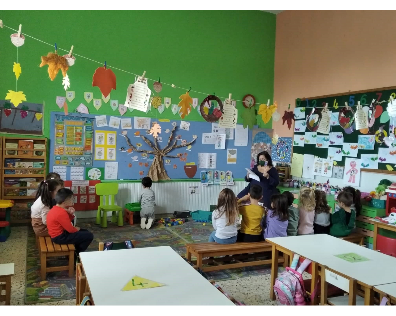 Παρέμβαση στο Νηπιαγωγείο Κάτω Γλυκόβρυσης 