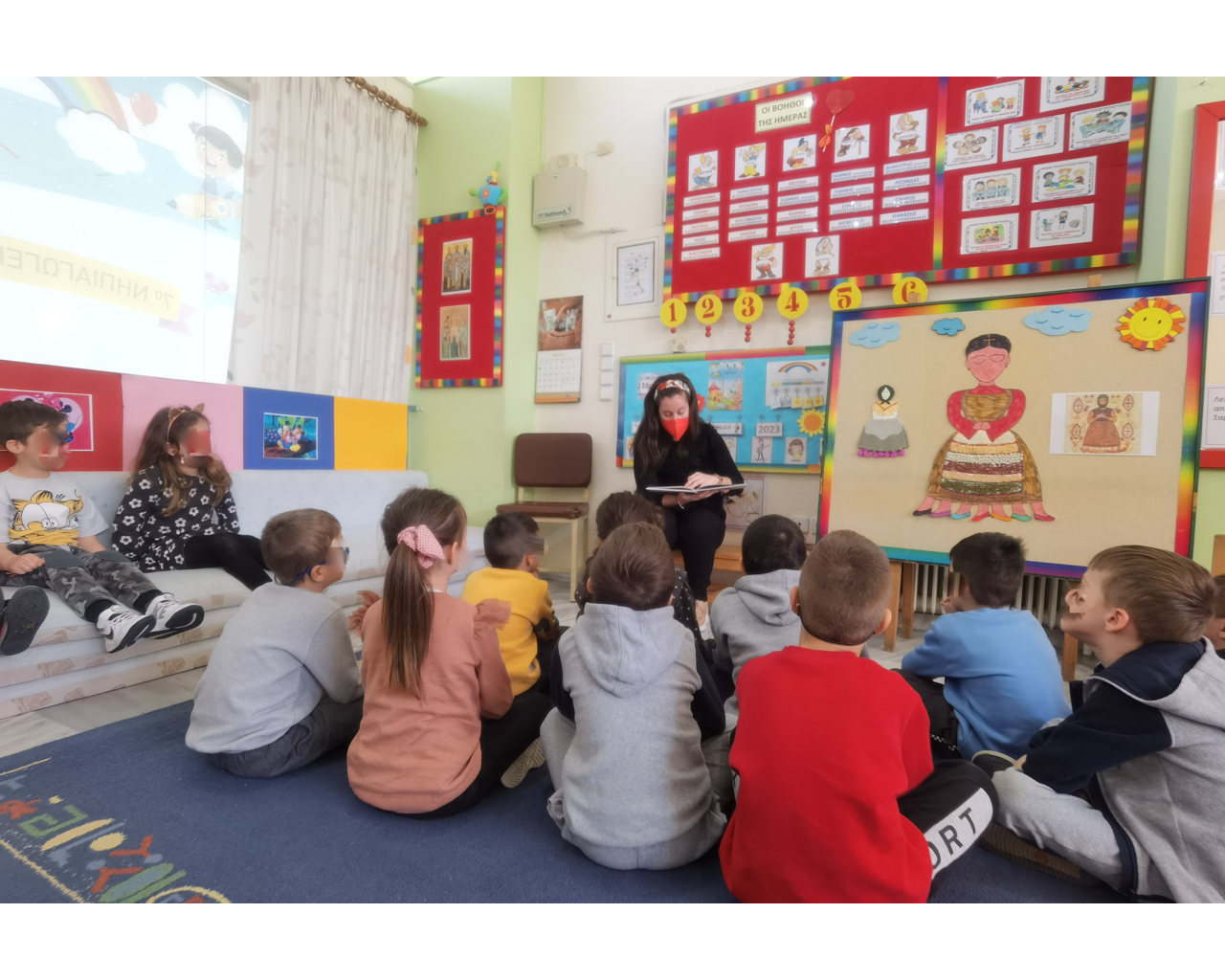 Βραχεία παρέμβαση με τίτλο: “Η Αγάπη” από τον θεματικό άξονα Αξίες Ζωής στην Εκπαίδευση στο 7ο Νηπιαγωγείο Σπάρτης